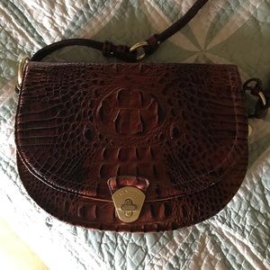 Brahmin saddlebag style shoulder bag